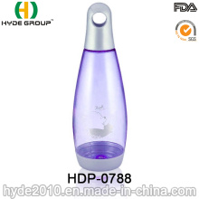 Garrafa de água plástica livre do tritan Bpa de 600ml (HDP-0788)